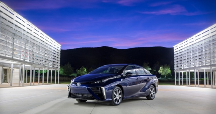 Toyota Mirai Fuel Cell Vehicle Officially Named