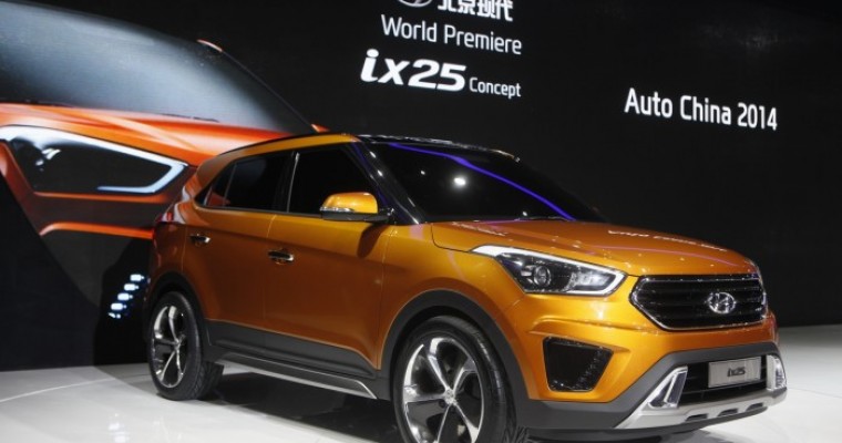 Hyundai iX25 SUV Receives Name & Release Schedule