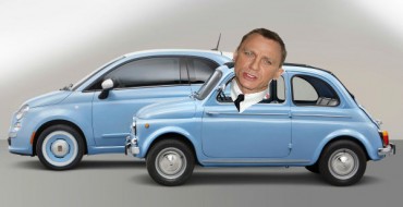 James Bond Drives a Fiat 500 in Spectre