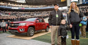 Military Family Receives New Colorado at 2014 Army-Navy Game