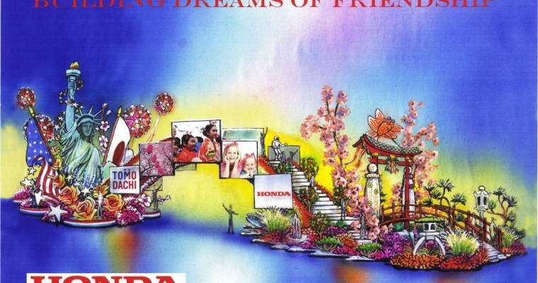 Honda’s 2015 Rose Parade Float to Reunite Japanese Earthquake Survivors and US First Responders