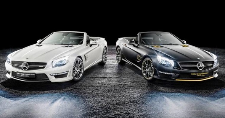 [PHOTOS] Mercedes-Benz SL 63 AMG World Championship 2014 Collector’s Edition