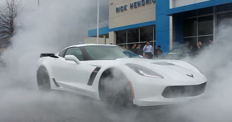 [VIDEO] New 2015 Corvette Z06 Burnout Footage