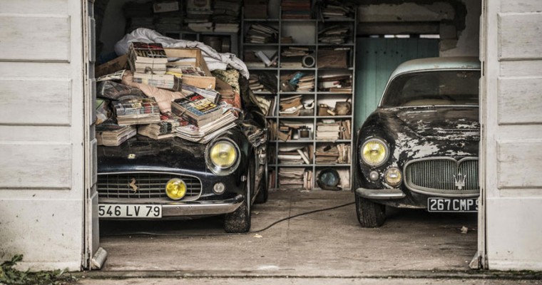 60 Forgotten Classic Cars Discovered in France