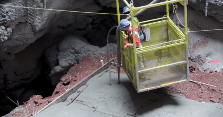 [VIDEO] Sinkhole Repair Update: December 5th, 2014