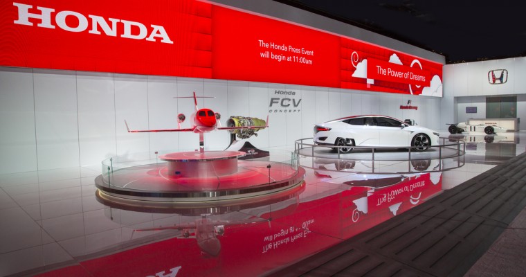 Honda Ends 2015 North American International Auto Show With FCV, Whimper