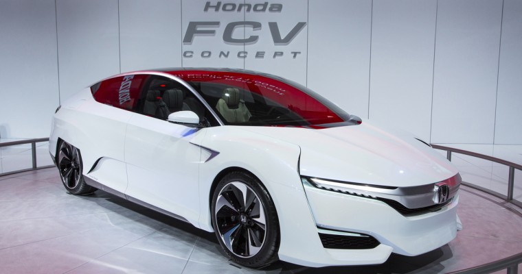 Honda FCV Concept Headed to DC for 2015 Washington Auto Show