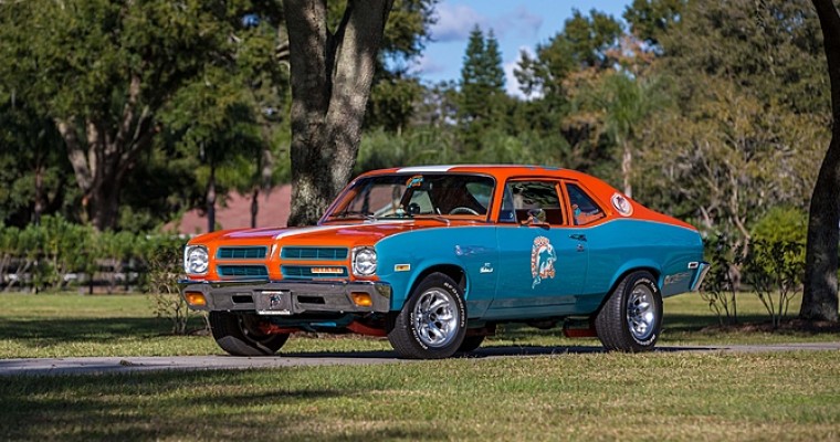 Pontiac Ventura Honoring Dolphins’ Perfect Season for Auction