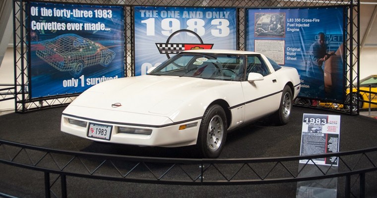 One and Only 1983 Corvette Displayed at National Corvette Museum