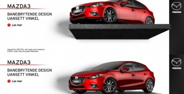 Check Out These Cutting-Edge, Digital 3D Mazda3 Ads!