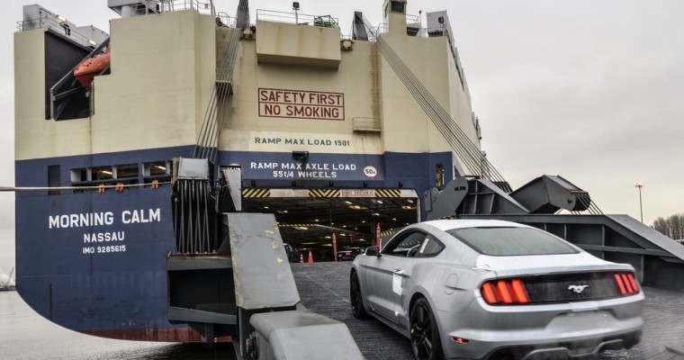 2015 Mustang Export Begins, Pricing for UK Announced