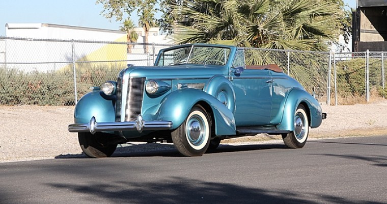 Rare 1937 Buick Century Convertible Hits Auction Block Next Month