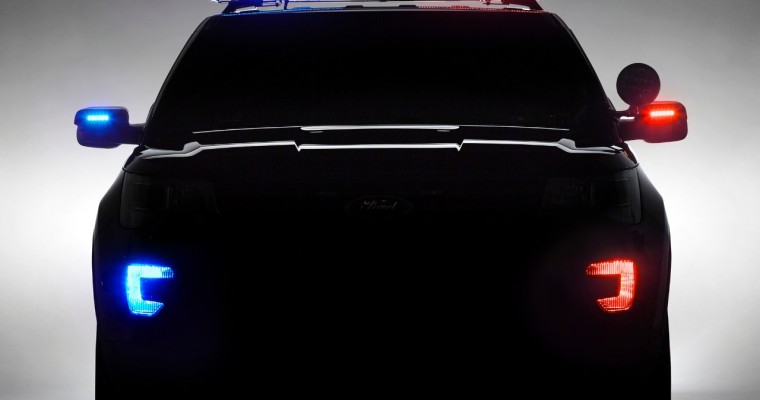 Here’s Your First Look at the New Ford Police Interceptor Utility