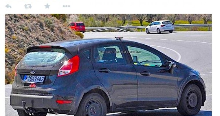 Check Out These Ford Fiesta RS Spy Shots