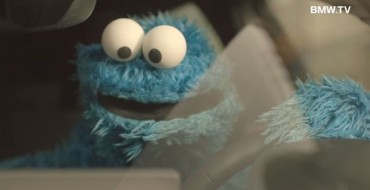 [VIDEO] Cookie Monster Drives BMW 1 Series, Demands Baked Goods