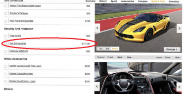 Corvette Z06 Fire Extinguisher Package Costs $17,160