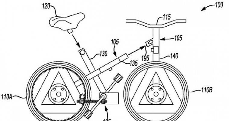 Ford Files Patent Application for Car with Built-in Bike