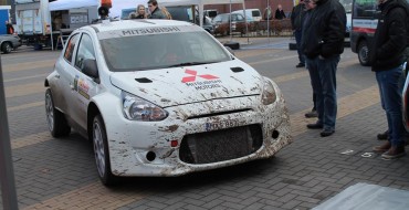 Mirage-Based Mitsubishi R5 Makes Rally Debut in Holland