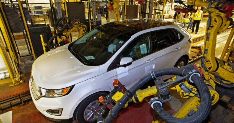 2015 Ford Edge Production Kicks Off at Oakville