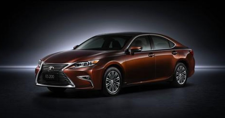 2016 Lexus ES Bows at Auto Shanghai