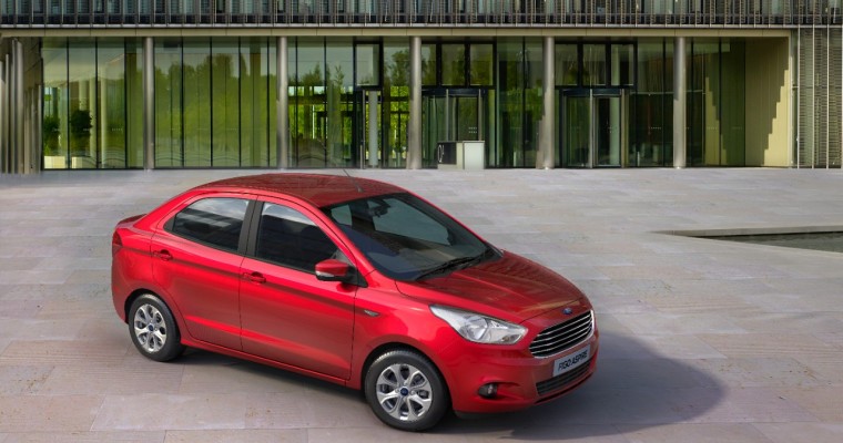 Ford Reveals Figo Aspire Compact Car