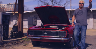 Sentient Applebee’s Appetizer Guy Fieri Drives a 1968 Camaro