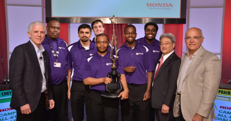 Prairie View A&M Wins 2015 Honda Campus All-Star Challenge