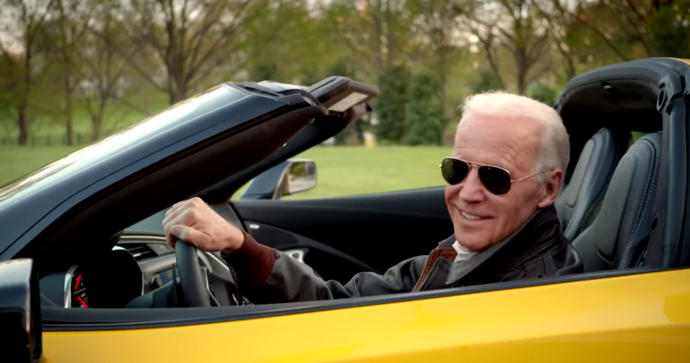 Joe Biden’s Ridin’ a C7 Corvette Stingray on New Bumper Sticker