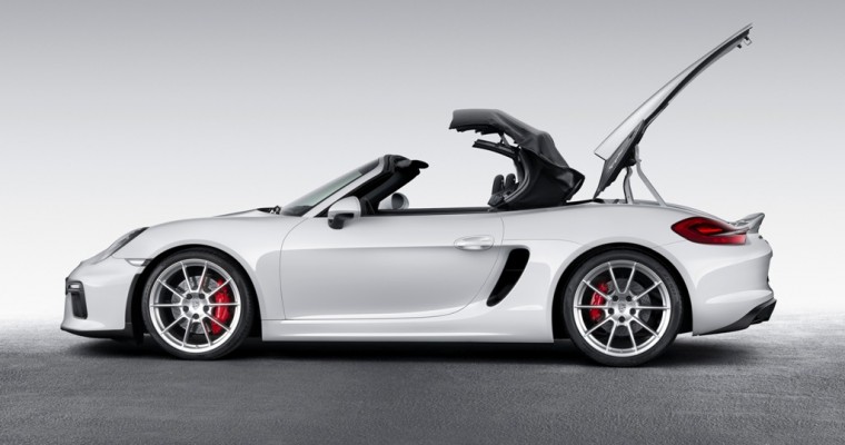 Porsche Boxster Spyder Debuts at New York International Auto Show