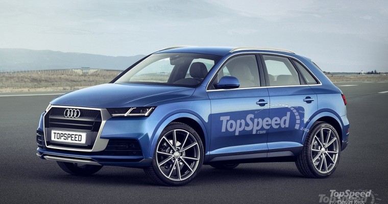 Audi Q1 Sneak Peek: Artist’s Rendering