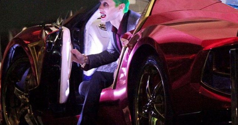 Jared Leto’s Ridiculous Joker Has a Ridiculous Car to Match