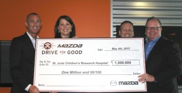 Mazda Drive for Good Offers a Hand and $1 Million to St. Jude
