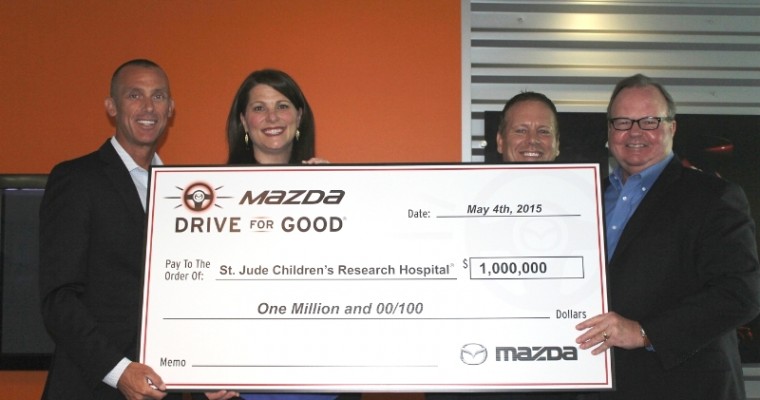 Mazda Drive for Good Offers a Hand and $1 Million to St. Jude