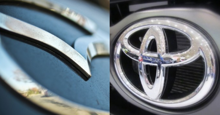 Toyota and Mazda, Sitting in a Tree