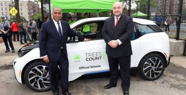 Supporting TreesCount! 20 BMW i3 Electric Cars Donated to New York City Parks