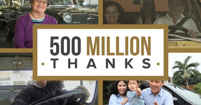 GM Thanks Customers for 500 Million Vehicles Made
