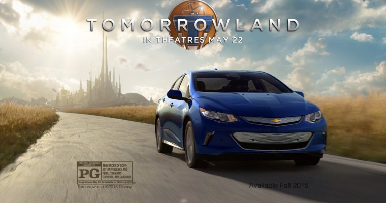 <em>Tomorrowland</em> Ad for 2016 Volt Features Chevy Concepts throughout History