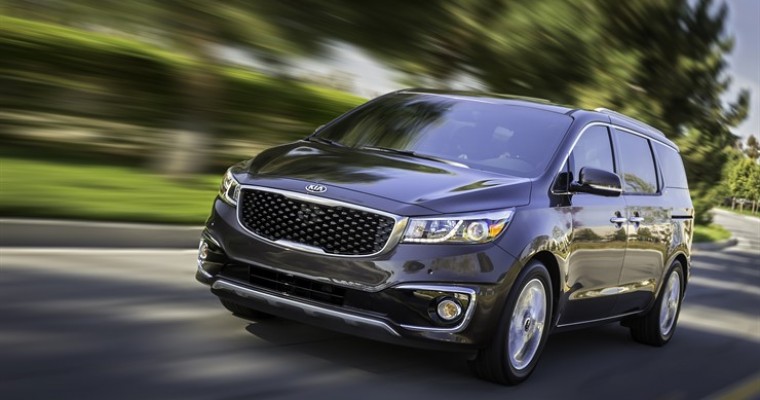 2016 Kia Optima and Sedona Named Best Family Cars for 2016