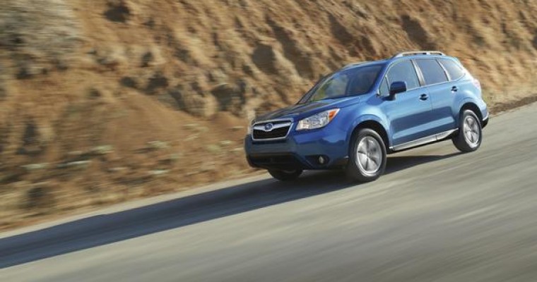 2016 Subaru Forester, Outback, and Crosstrek Lead Brand to Successful April