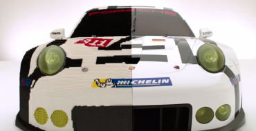 Lego Porsche 911 RSR Makes Appearance at 24 Hours of Le Mans