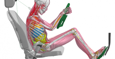 New Toyota Crash Test Dummy Models Posture Before Collisions