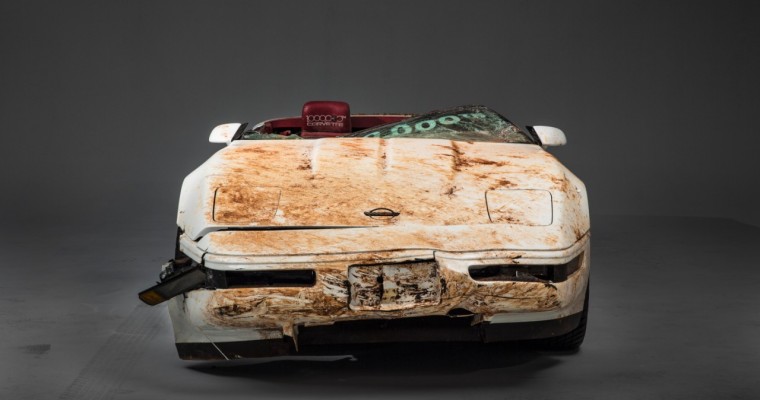 GM Restoring One Millionth Corvette Damaged in NCM Sinkhole