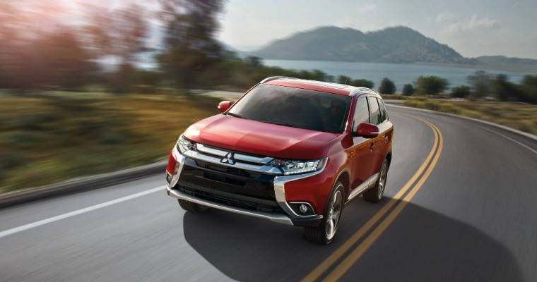 IIHS Names 2016 Mitsubishi Outlander Top Safety Pick+