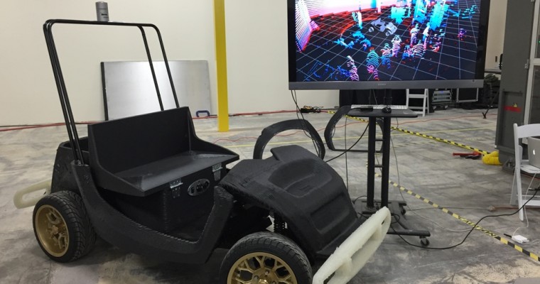 University of Michigan To Test 3D-Printed Driverless ‘SmartCarts’