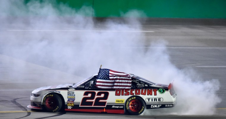 Keselowski Wins Again at Kentucky