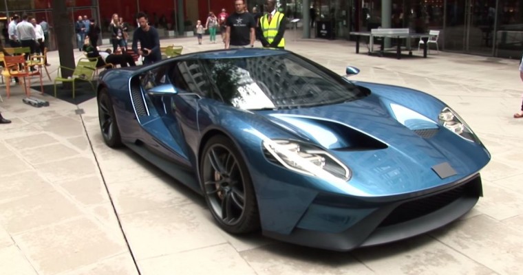 Ford Masks GT Supercar, Asks Londoners to Guess the Make