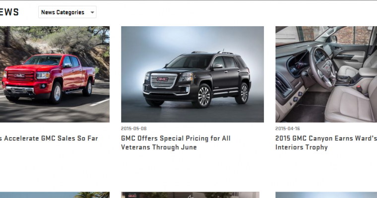 BIG NEWS: GM is Beta-Testing New Press Sites for GMC and Buick