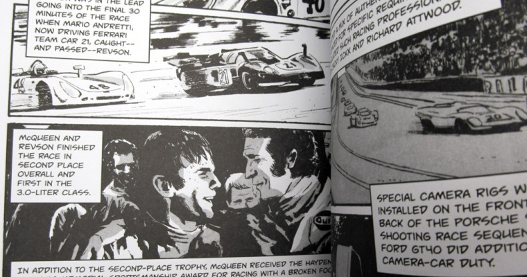 Book Review: ‘Steve McQueen: Full-Throttle Cool’ Graphic Novel Aims to Inform