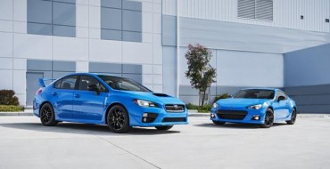 Subaru Announces 2016 Series.HyperBlue Limited Edition for WRX STI, BRZ