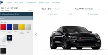 Ford Launches Shelby GT350 and Shelby GT350R Mustang Configurator